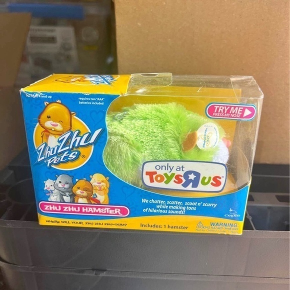 New Original ZHU ZHU PETS Finnegan Hamster New